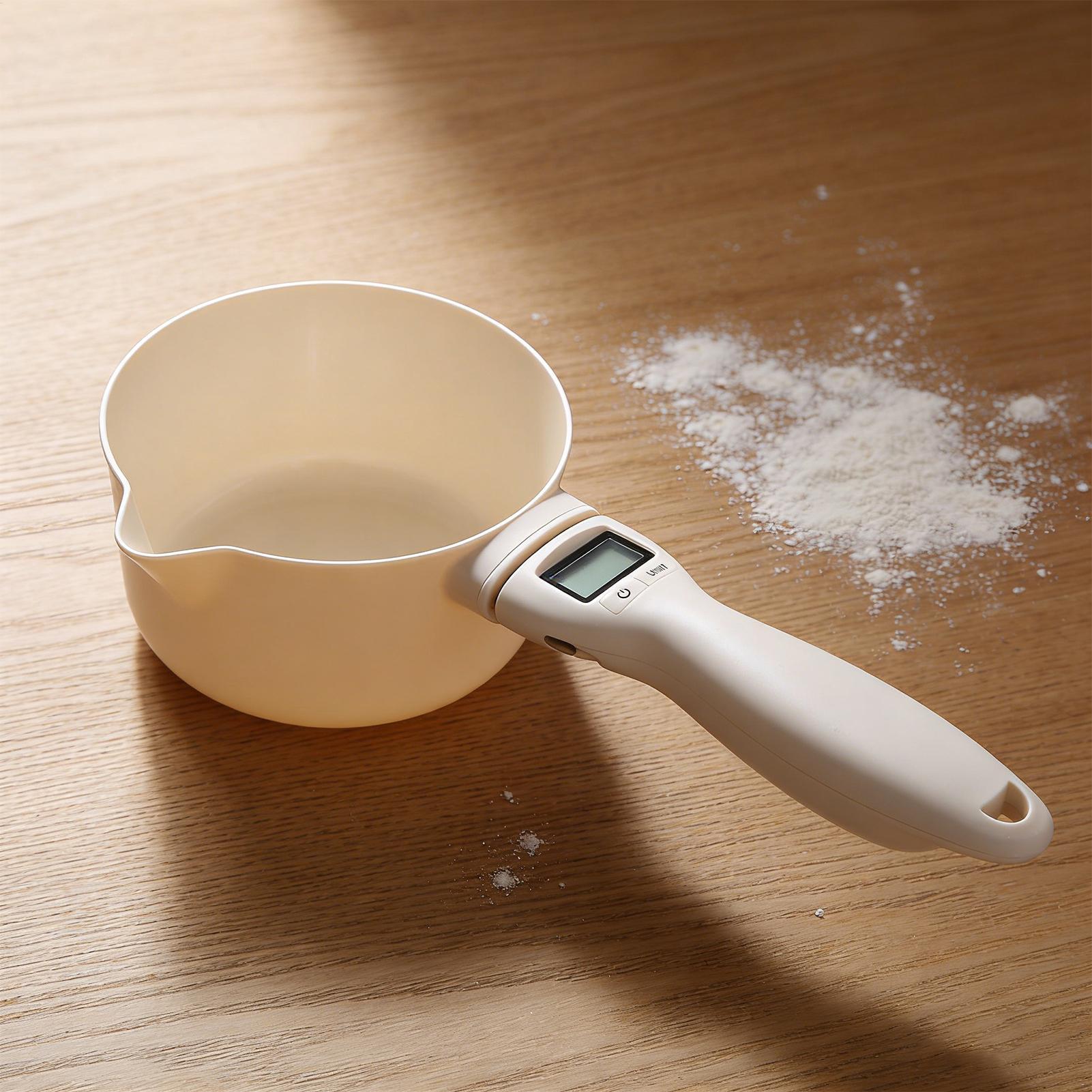 Kitchen Baker - ช้อนตวงในครัวพร้อมจอ LCD ช้อนตวงอิเล็กทรอนิกส์สำหรับช่างทำขนม เชฟ ผู้เลี้ยงสัตว์เลี้ยง และการทำอาหาร