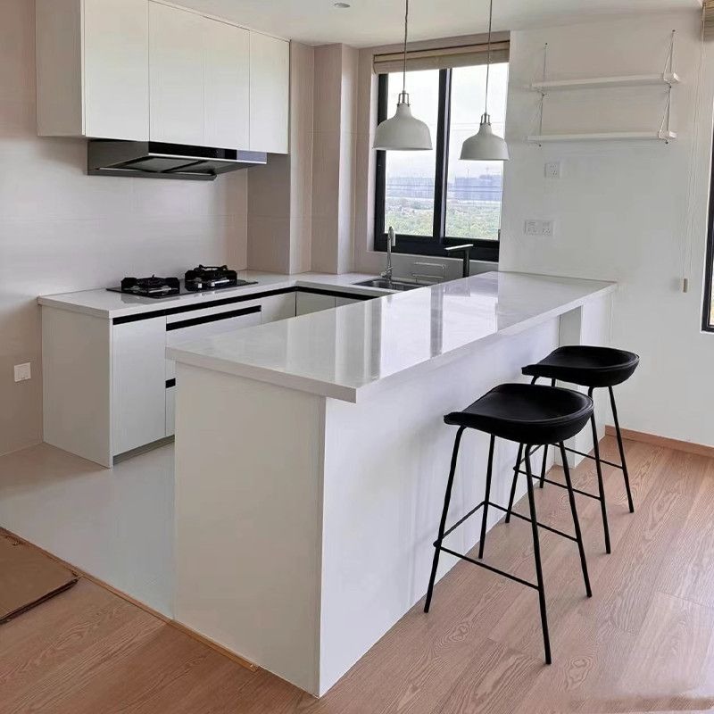 Kitchen Baking Island - โต๊ะครัวแบบเกาะกลางบ้านพร้อมเตาอบในตัว สำหรับอพาร์ทเมนต์ขนาดเล็ก ห้องนั่งเล่นสไตล์นากาจิมะ