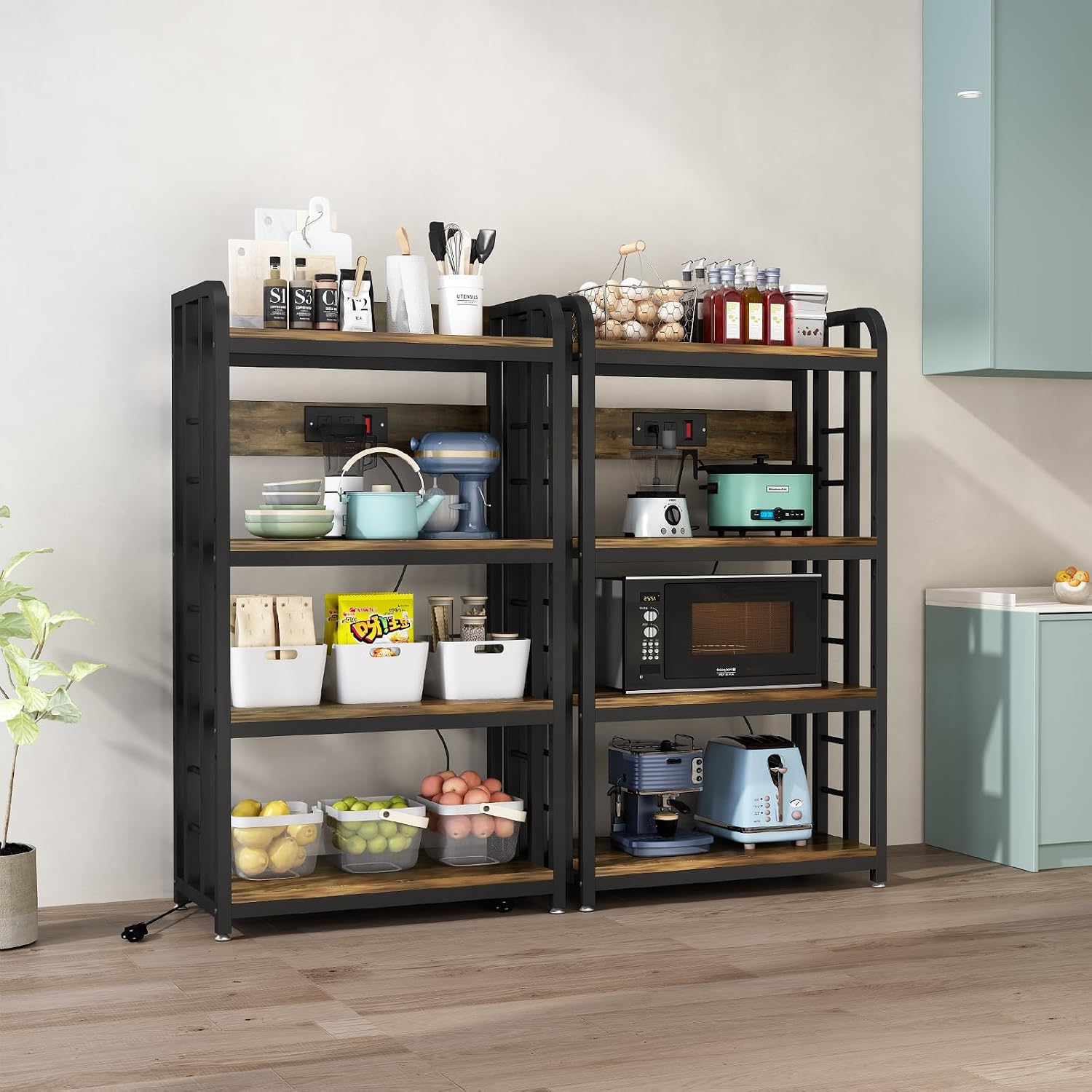 ชั้นวางของในครัว 4 ชั้นพร้อมเต - Kitchen Baker บทวิจารณ์และราคา