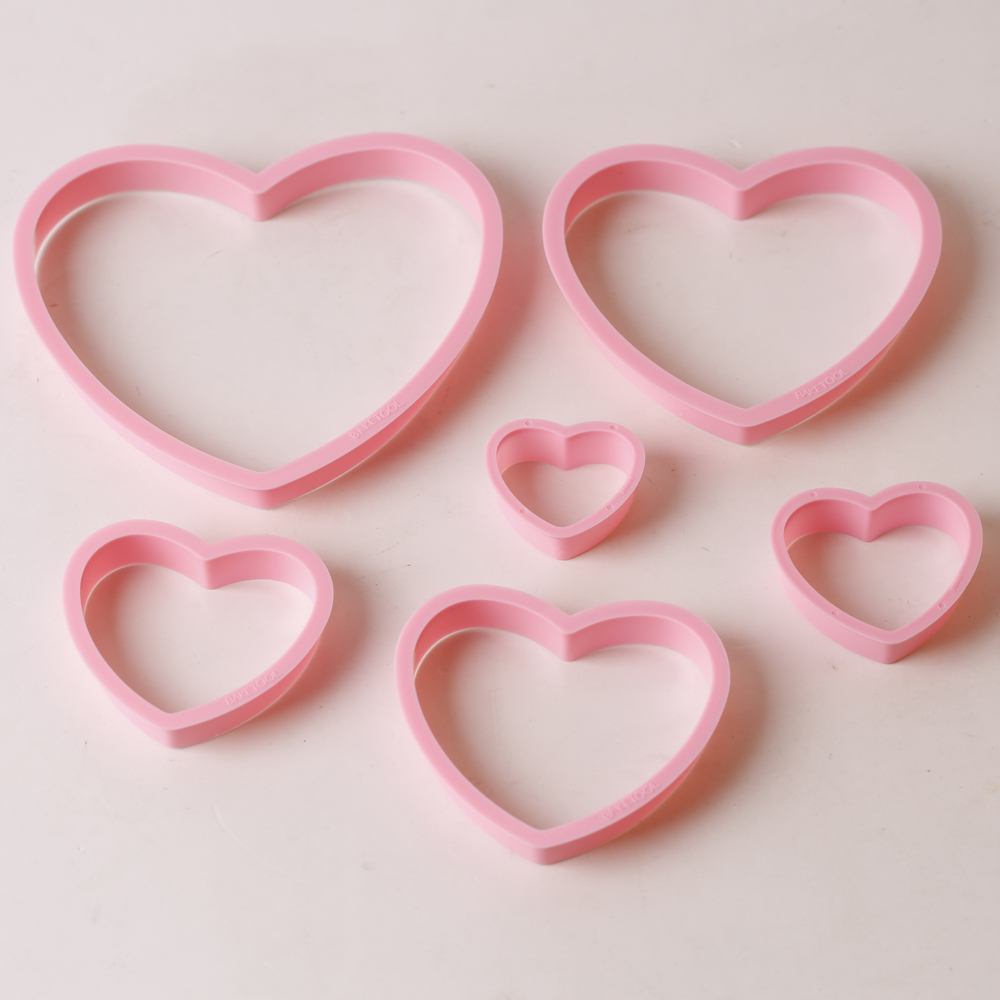 1 ชุด/3 ชุดหัวใจสีชมพู Star ดอ - Kitchen Baking Cookies บทวิจารณ์และราคา