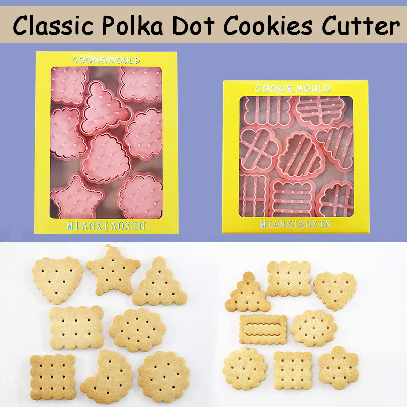 ชุดแม่พิมพ์คุกกี้ 8 ชิ้น รูปทร - Kitchen Baking Cookies บทวิจารณ์และราคา