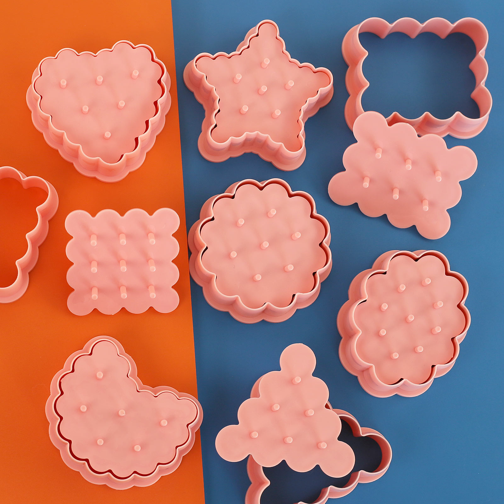 ชุดแม่พิมพ์คุกกี้ 8 ชิ้น รูปทร - Kitchen Baking Cookies บทวิจารณ์และราคา
