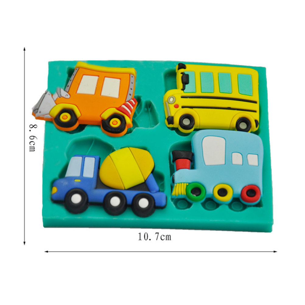 แม่พิมพ์เค้กซิลิโคนรูปทรงรถบรร - Silicone Cake Mold บทวิจารณ์และราคา