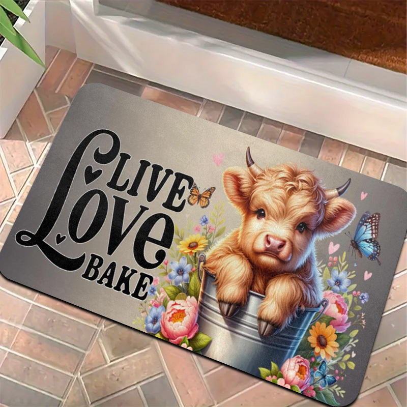 พรมลาย Live Love Bake 1 ชิ้น – - Kitchen Living Baking Mats บทวิจารณ์และราคา