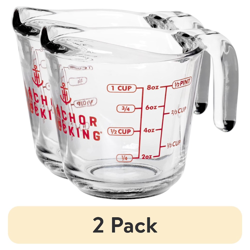 ชุดถ้วยตวงแก้ว 2 ชิ้น พร้อมด้า - Kitchen For Baking บทวิจารณ์และราคา