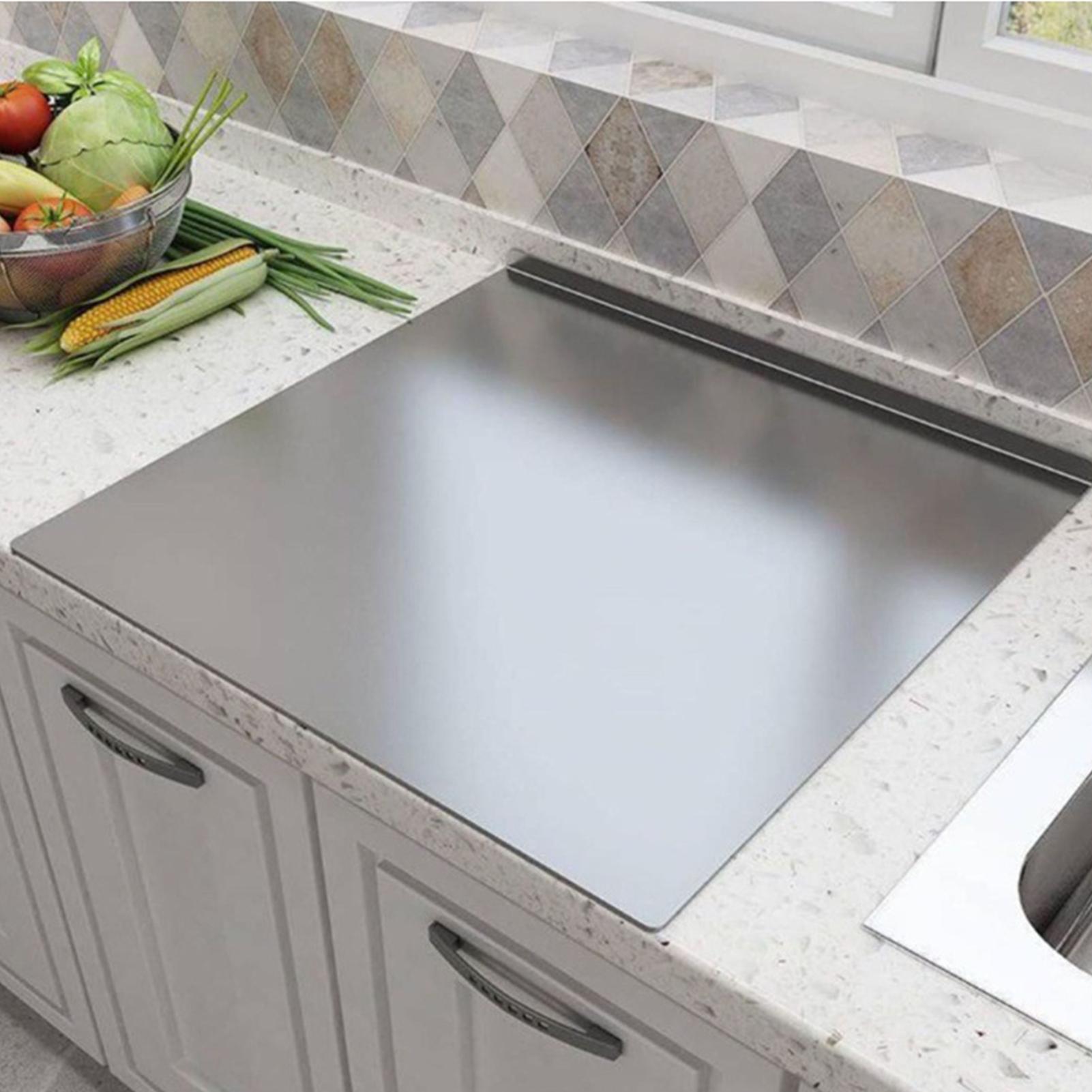เขียงสแตนเลสแบบไม่ติดกระทะสองด - Kitchen For Baking บทวิจารณ์และราคา