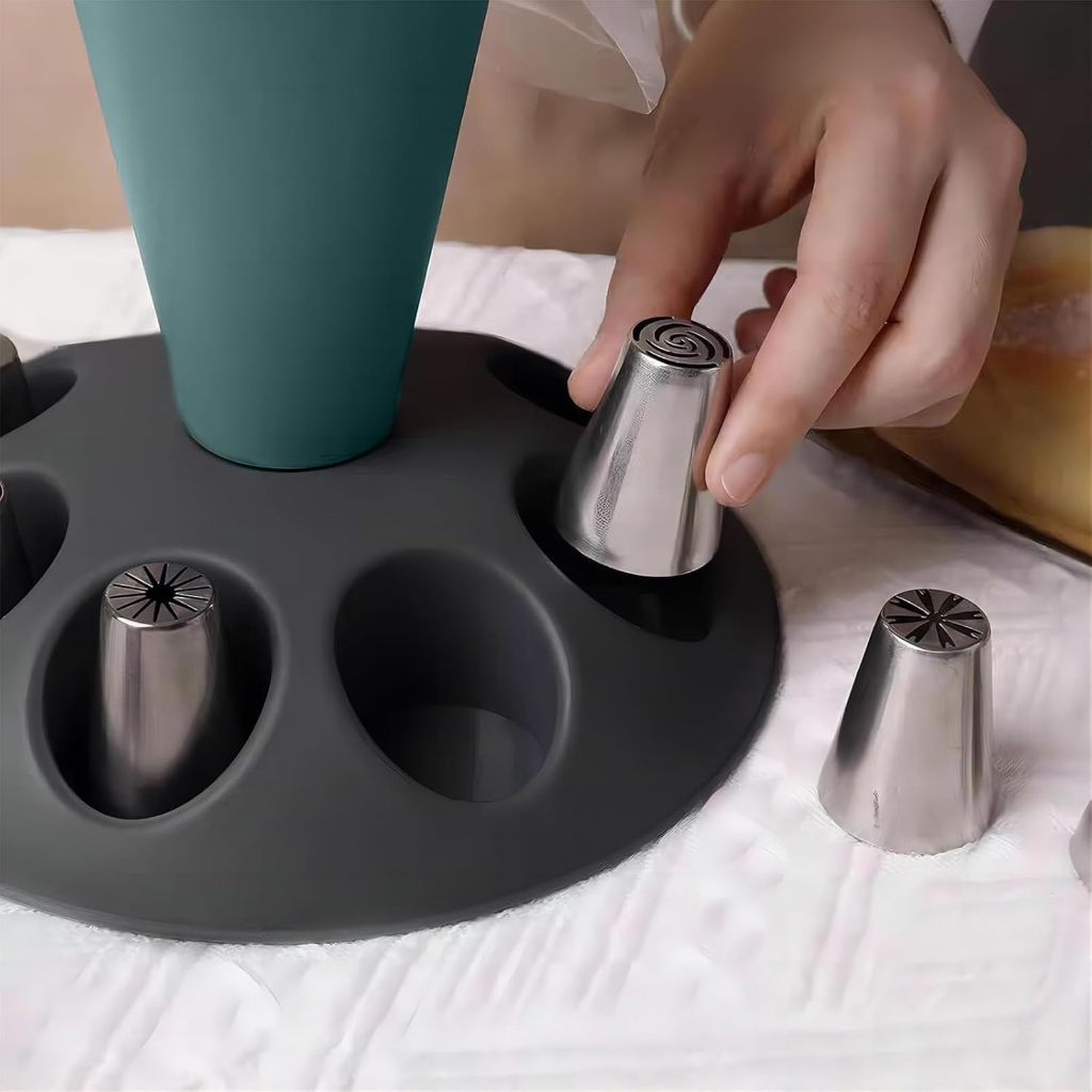 ถุงบีบครีมแต่งหน้าเค้ก 1 ชิ้น  - Kitchen Baking Decor บทวิจารณ์และราคา