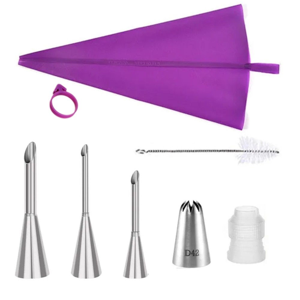 ชุดหัวบีบเค้กสแตนเลสพร้อมถุงบี - Kitchen And Baking Equipment บทวิจารณ์และราคา