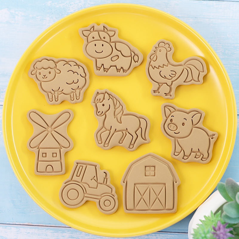 ชุดตัดคุกกี้รูปสัตว์ 8 ชิ้น แม - Kitchen Baking Cookies บทวิจารณ์และราคา