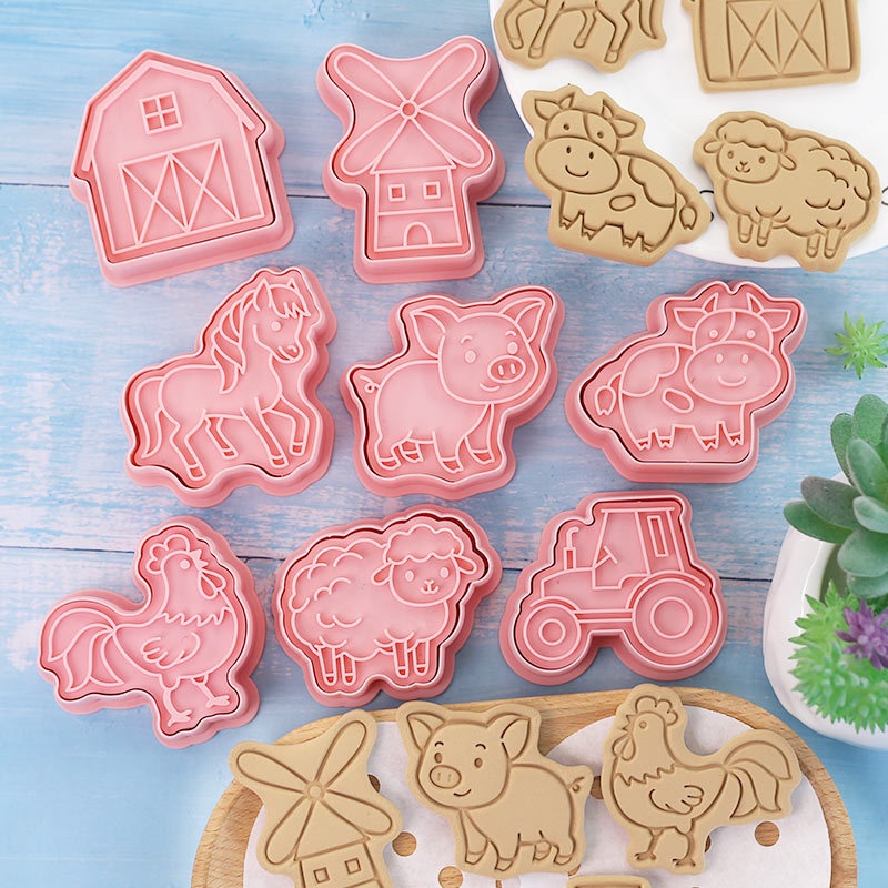ชุดตัดคุกกี้รูปสัตว์ 8 ชิ้น แม - Kitchen Baking Cookies บทวิจารณ์และราคา