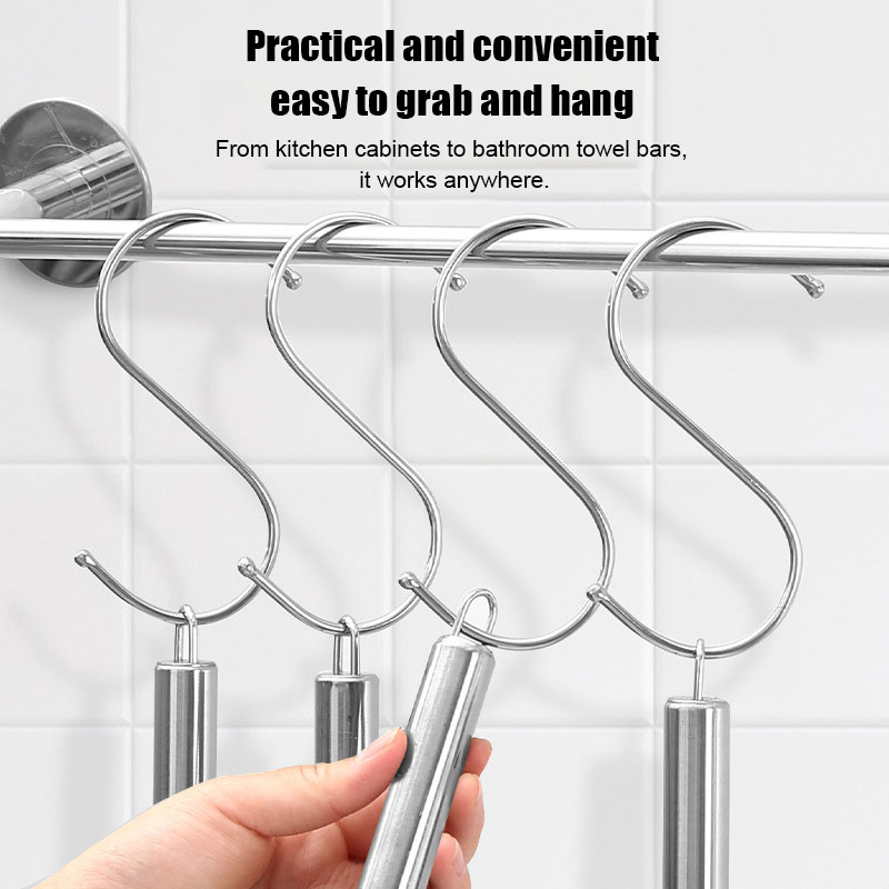 ตะขอสแตนเลสแบบ S สำหรับแขวนของ - Kitchen Baking Rack บทวิจารณ์และราคา