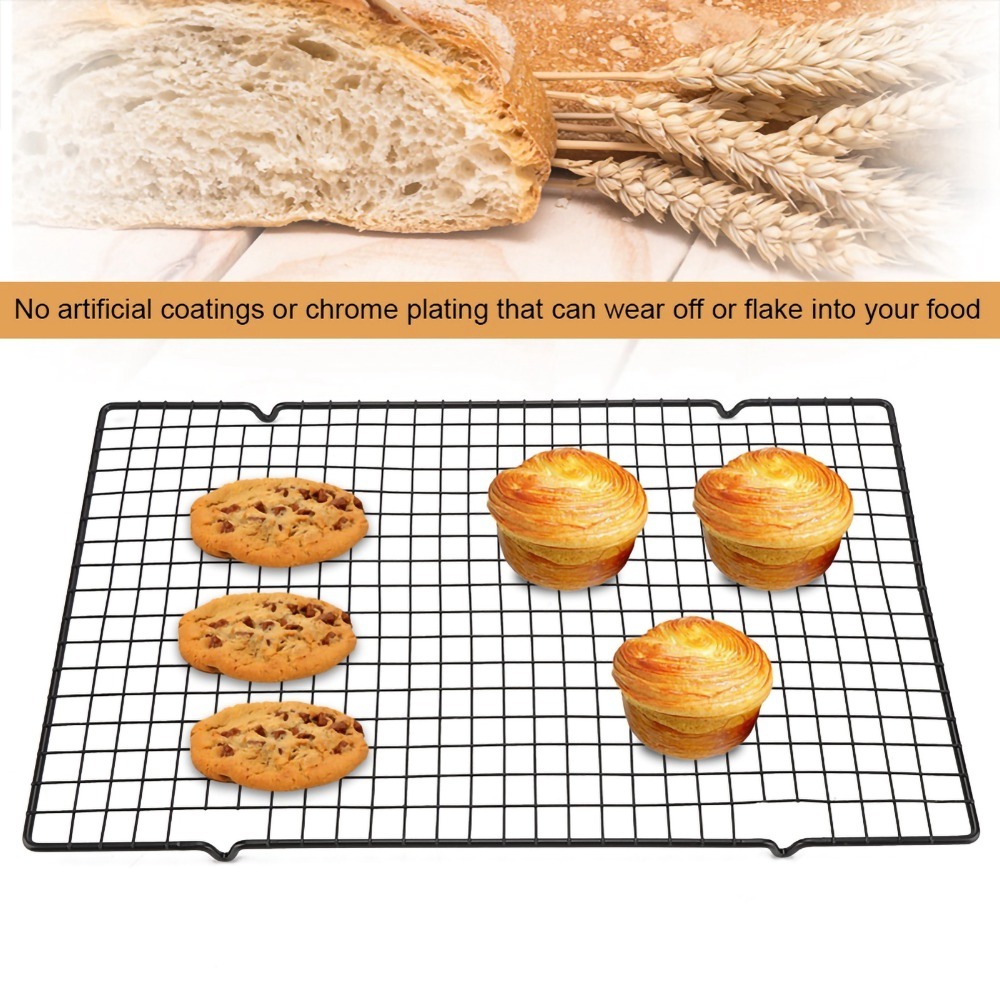 ตะแกรงย่างสแตนเลส ผิวเคลือบกัน - Cooling Rack Wire บทวิจารณ์และราคา