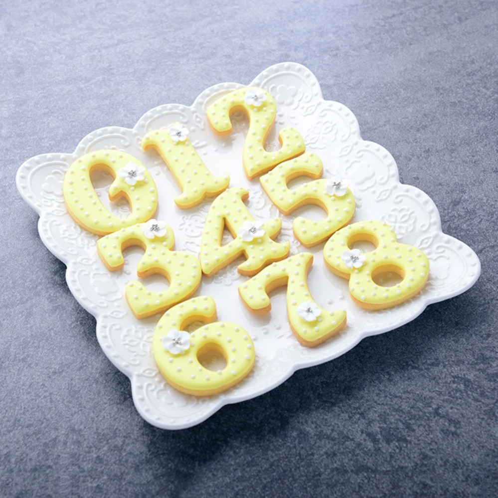 เครื่องตัดคุกกี้รูปตัวเลข แม่พ - Kitchen Baking Cookies บทวิจารณ์และราคา