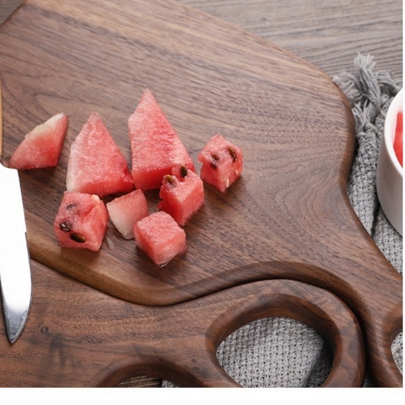 เขียงไม้แบล็ควอลนัทแท้ ถาดไม้  - Kitchen For Baking บทวิจารณ์และราคา