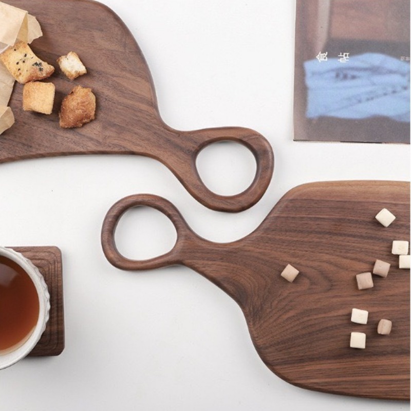 เขียงไม้แบล็ควอลนัทแท้ ถาดไม้  - Kitchen For Baking บทวิจารณ์และราคา