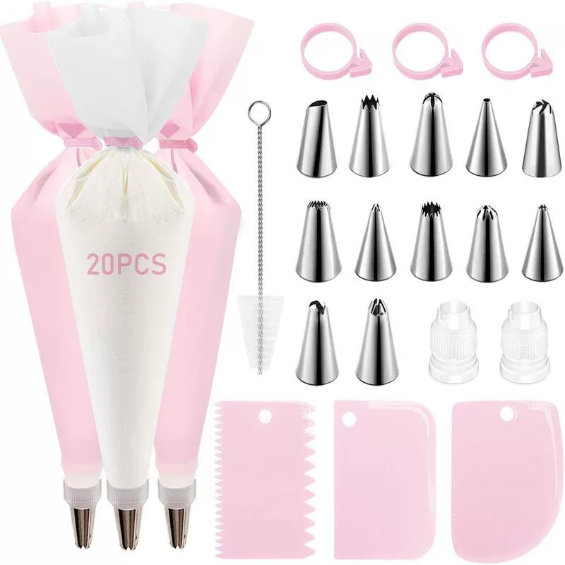 ชุดถุงบีบครีมและหัวบีบ สำหรับต - Kitchen And Baking Equipment บทวิจารณ์และราคา
