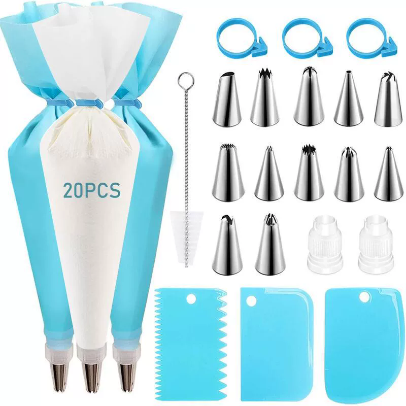 ชุดถุงบีบครีมและหัวบีบ สำหรับต - Kitchen And Baking Equipment บทวิจารณ์และราคา