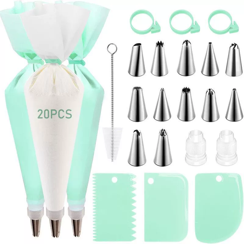 ชุดถุงบีบครีมและหัวบีบ สำหรับต - Kitchen And Baking Equipment บทวิจารณ์และราคา