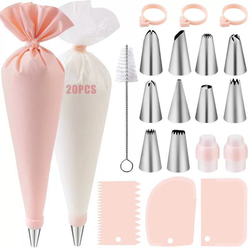 ชุดถุงบีบครีมและหัวบีบ สำหรับต - Kitchen And Baking Equipment บทวิจารณ์และราคา