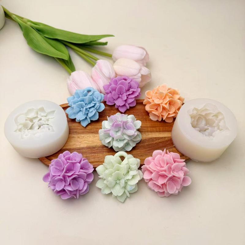 ● แม่พิมพ์ซิลิโคนรูปดอกไฮเดรนเ - Kitchen Baking Decor บทวิจารณ์และราคา