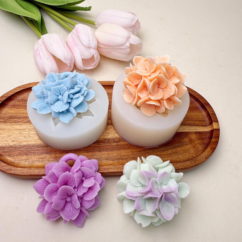 ● แม่พิมพ์ซิลิโคนรูปดอกไฮเดรนเ - Kitchen Baking Decor บทวิจารณ์และราคา