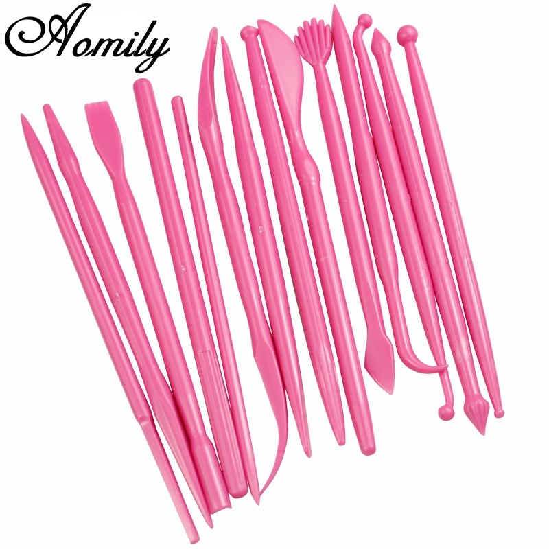 Aomily 14 ชิ้น/เซ็ตประติมากรรม - Fondant Smoother Set บทวิจารณ์และราคา