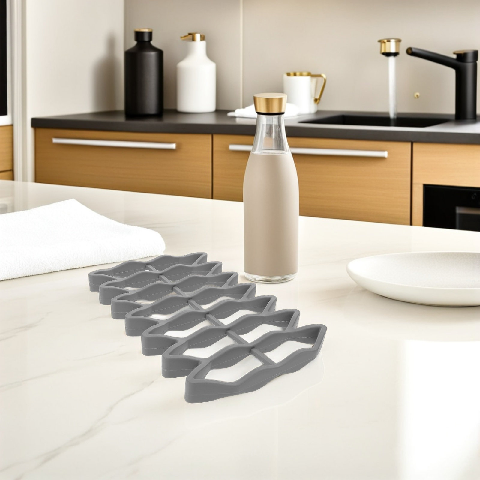 ตะแกรงย่างซิลิโคน 2 ชิ้น สำหรั - Kitchen Baking Rack บทวิจารณ์และราคา