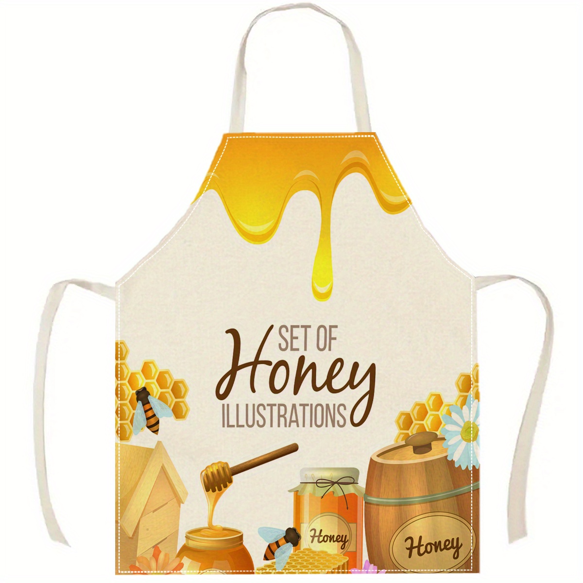 ผ้ากันเปื้อนลายผึ้งน่ารัก 1 ชิ - Kitchen Baking Ideas บทวิจารณ์และราคา
