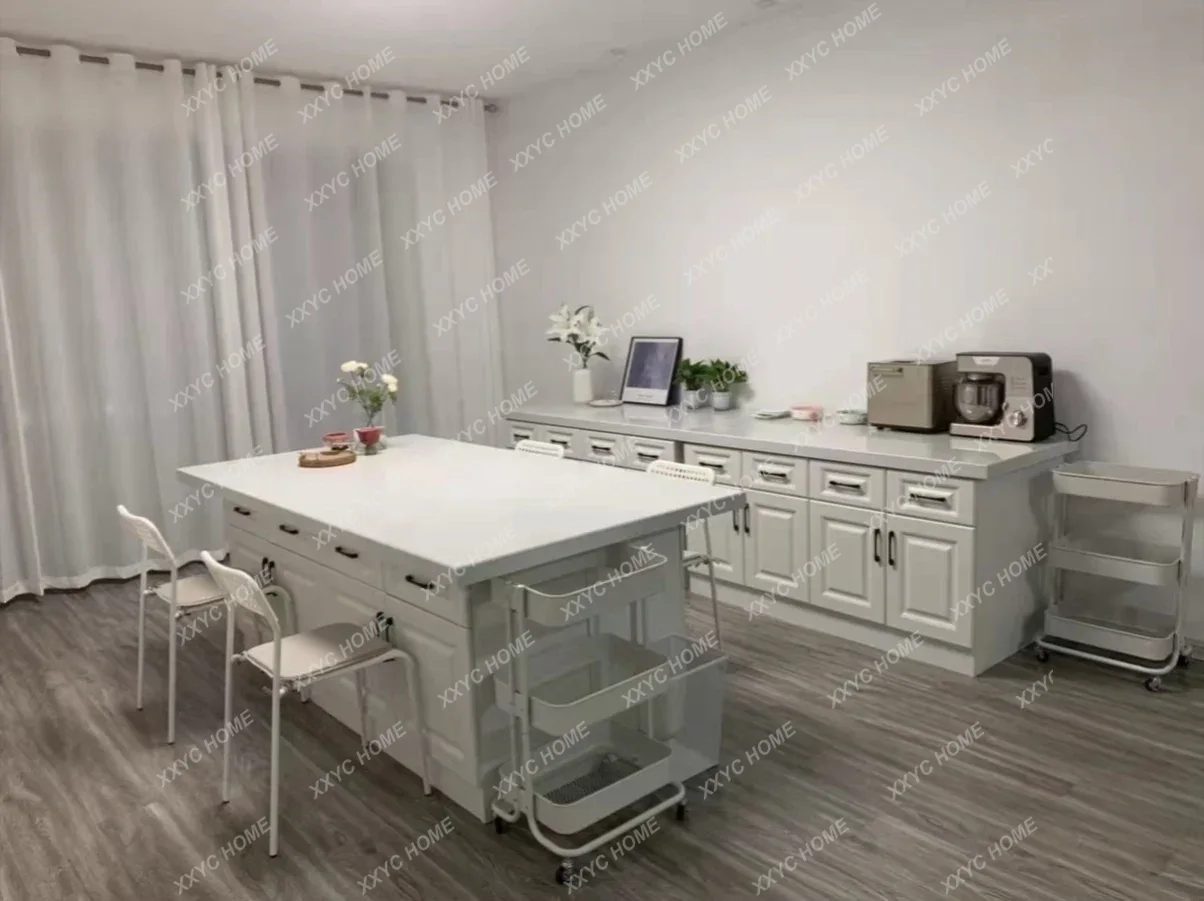 โต๊ะทำงานสำหรับทำขนม เค้ก ขนมห - Kitchen Baking Island บทวิจารณ์และราคา