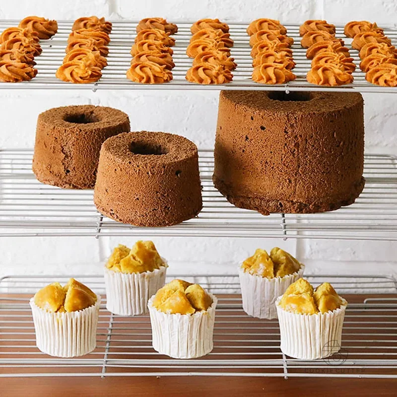 ชั้นวางเค้กแบบพับได้หลายชั้น ไ - Kitchen Baking Rack บทวิจารณ์และราคา