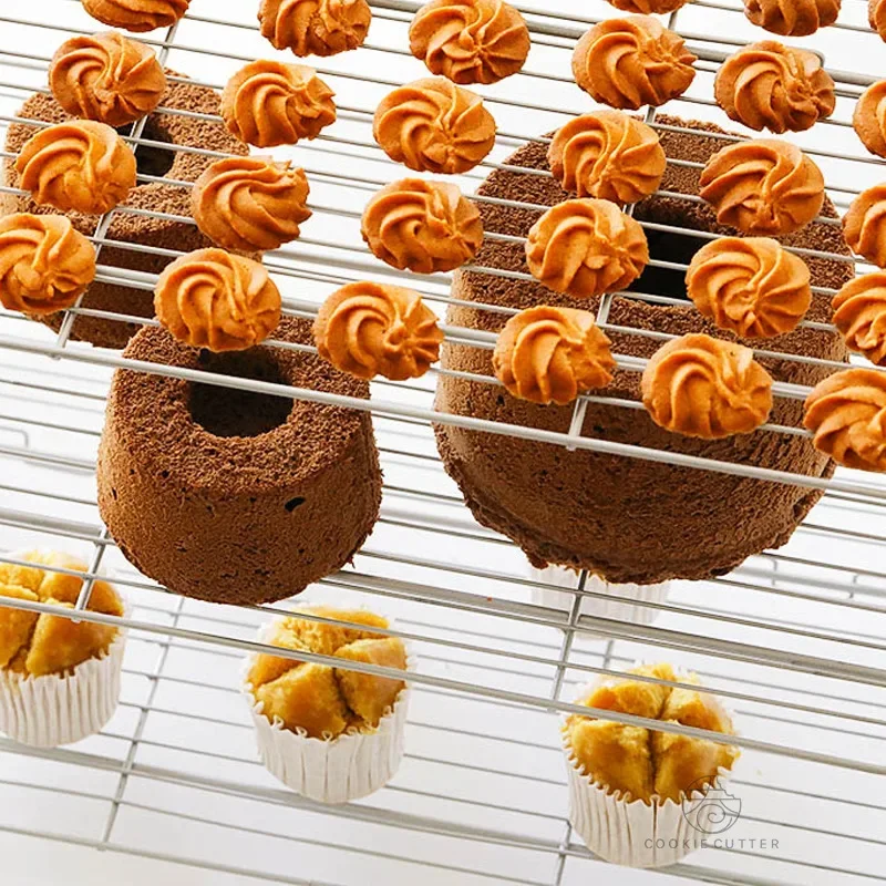 ชั้นวางเค้กแบบพับได้หลายชั้น ไ - Kitchen Baking Rack บทวิจารณ์และราคา