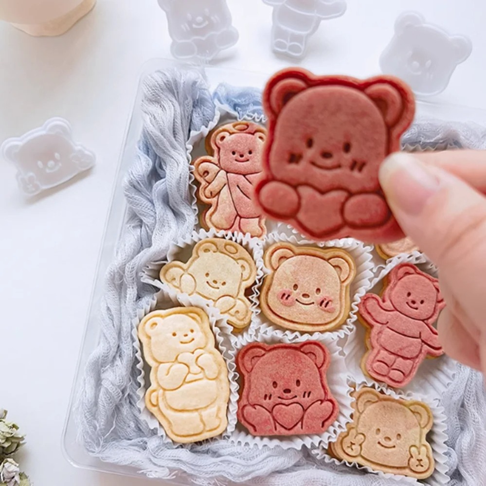 แม่พิมพ์คุกกี้รูปหมีการ์ตูน นง - Kitchen Baking Supplies บทวิจารณ์และราคา