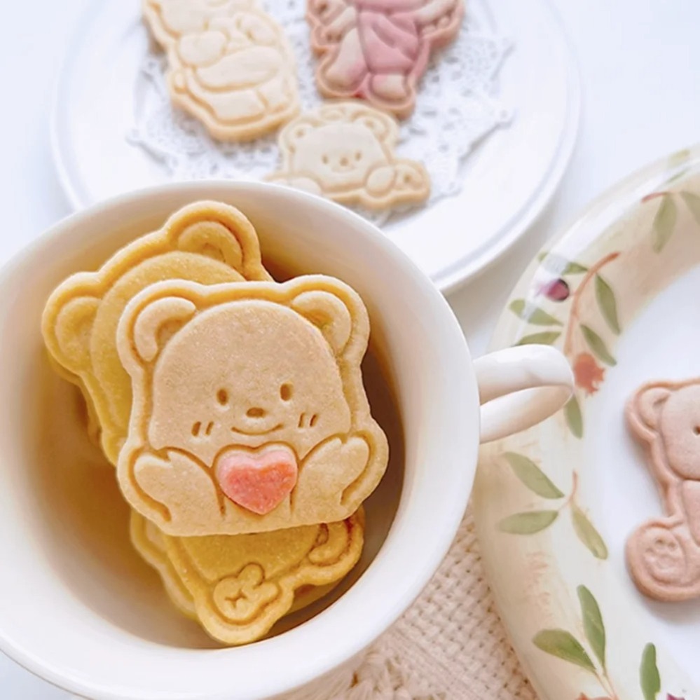แม่พิมพ์คุกกี้รูปหมีการ์ตูน นง - Kitchen Baking Supplies บทวิจารณ์และราคา