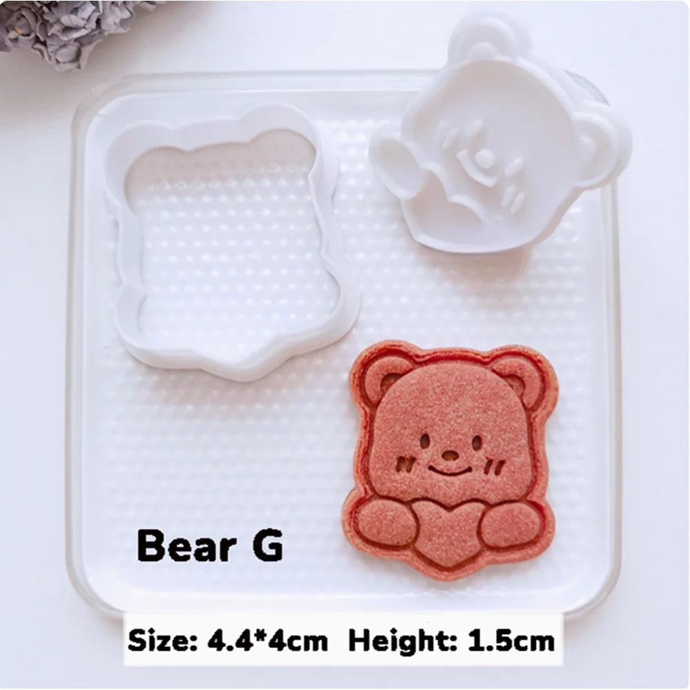 แม่พิมพ์คุกกี้รูปหมีการ์ตูน นง - Kitchen Baking Supplies บทวิจารณ์และราคา