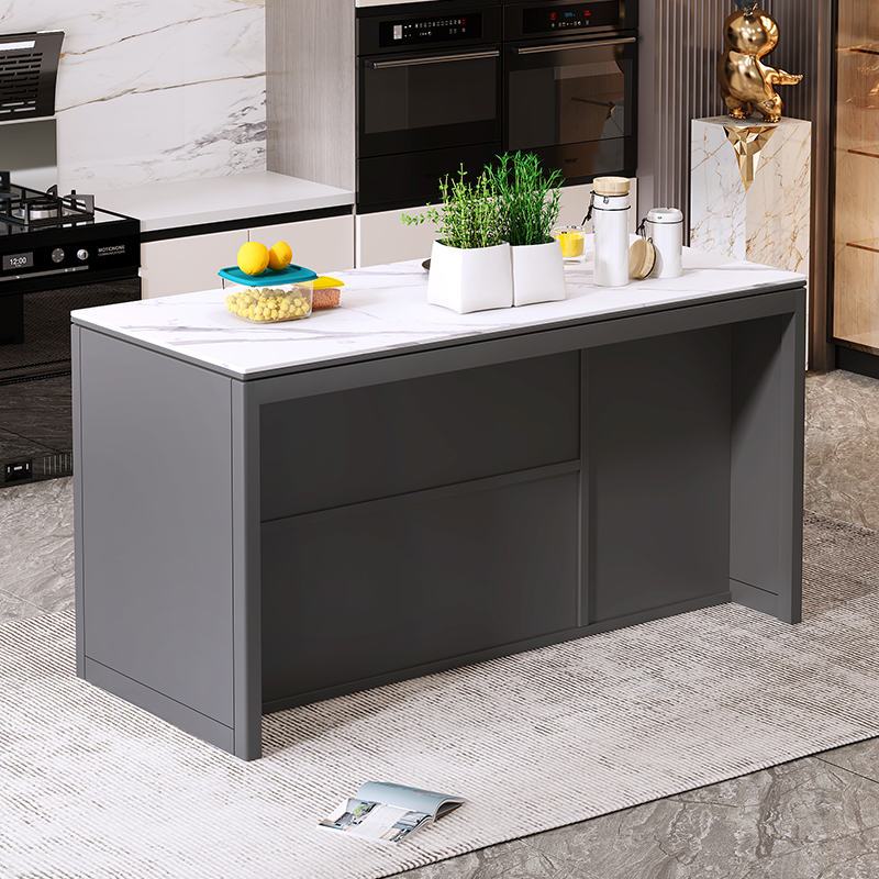 ตู้ครัวแบบเกาะกลางห้อง โต๊ะหิน - Kitchen Baking Island บทวิจารณ์และราคา