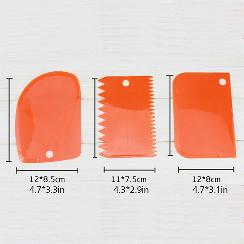 3 ชิ้น/เซ็ต เครื่องมือปาดหน้าเ - Fondant Smoother Set บทวิจารณ์และราคา