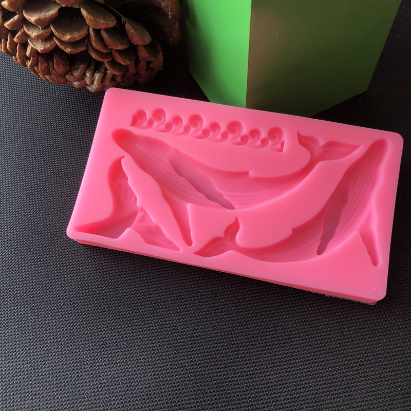 ปลาวาฬ DIY ซิลิโคนแม่พิมพ์ Oce - Kitchen Baking Supplies บทวิจารณ์และราคา