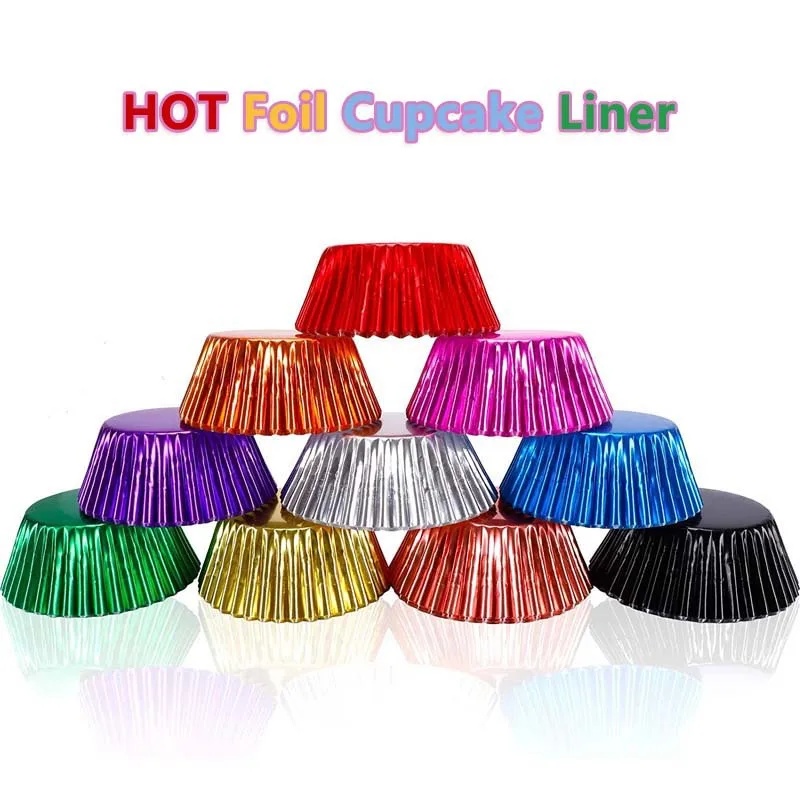 ชุดกระดาษรองคัพเค้กสีทอง 100 ช - Kitchen Baking Supplies บทวิจารณ์และราคา