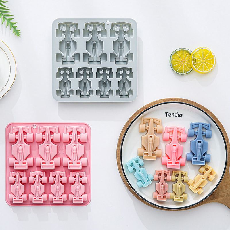 แม่พิมพ์ซิลิโคนรูปรถแข่ง 7 ช่อ - Silicone Cake Mold บทวิจารณ์และราคา