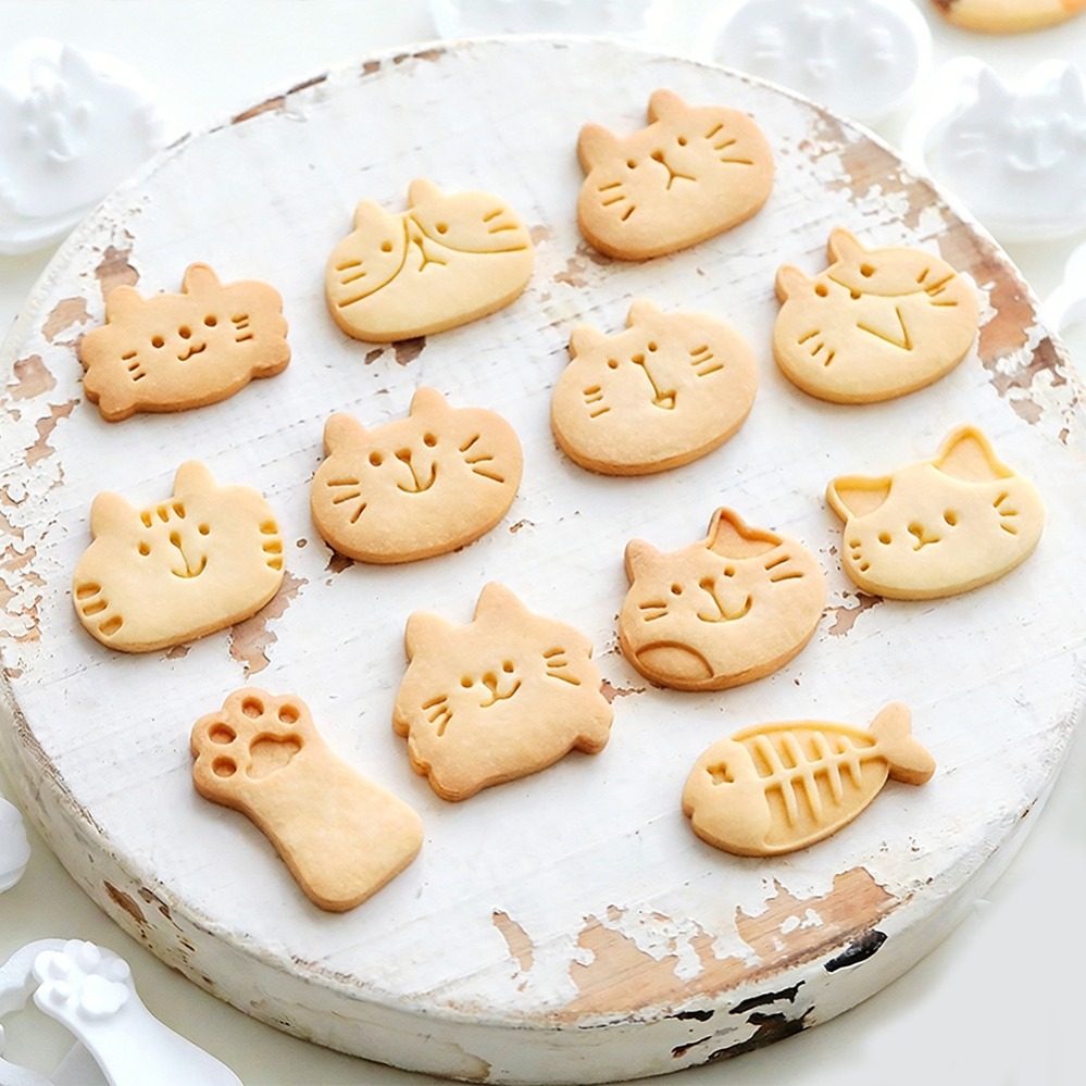 แม่พิมพ์คุกกี้รูปแมวน่ารัก DIY - Kitchen Baking Cookies บทวิจารณ์และราคา