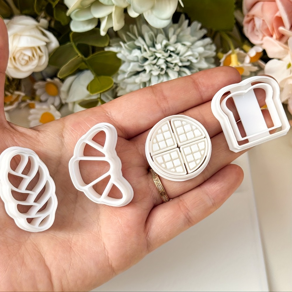 ชุดเครื่องตัดคุกกี้รูปขนมปัง 4 - Kitchen Baking Cookies บทวิจารณ์และราคา