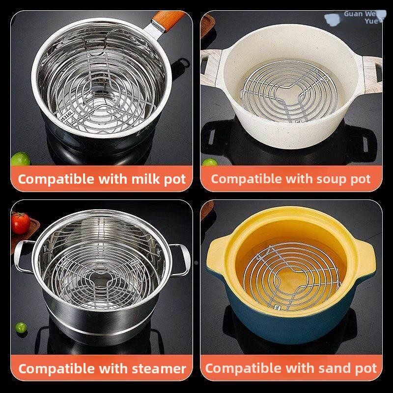 ตะแกรงนึ่งสแตนเลส อุปกรณ์ครัว  - Kitchen Baking Rack บทวิจารณ์และราคา