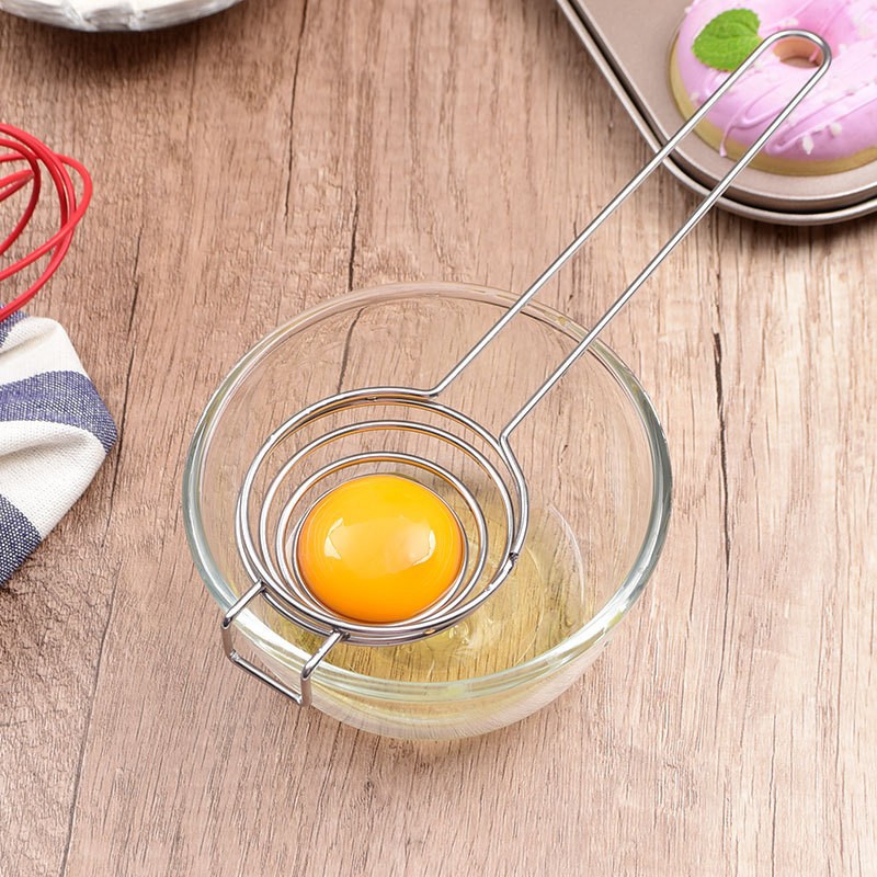 ที่แยกไข่ขาวสแตนเลสแบบด้ามยาว  - Kitchen Baker บทวิจารณ์และราคา