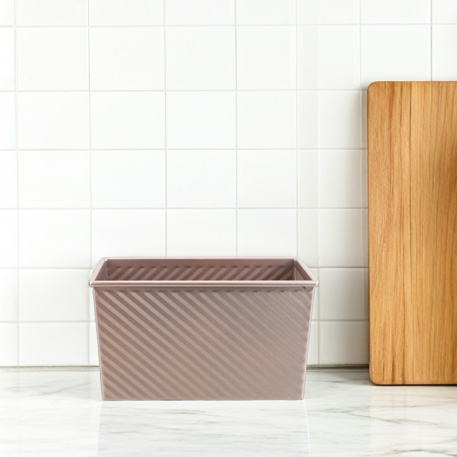 ถาดอบขนมปังสี่เหลี่ยมแบบไม่ติด - Kitchen Baking Supplies บทวิจารณ์และราคา