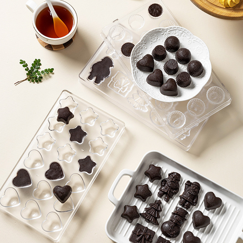แม่พิมพ์ช็อกโกแลตพลาสติก PS โป - Kitchen Baking Supplies บทวิจารณ์และราคา