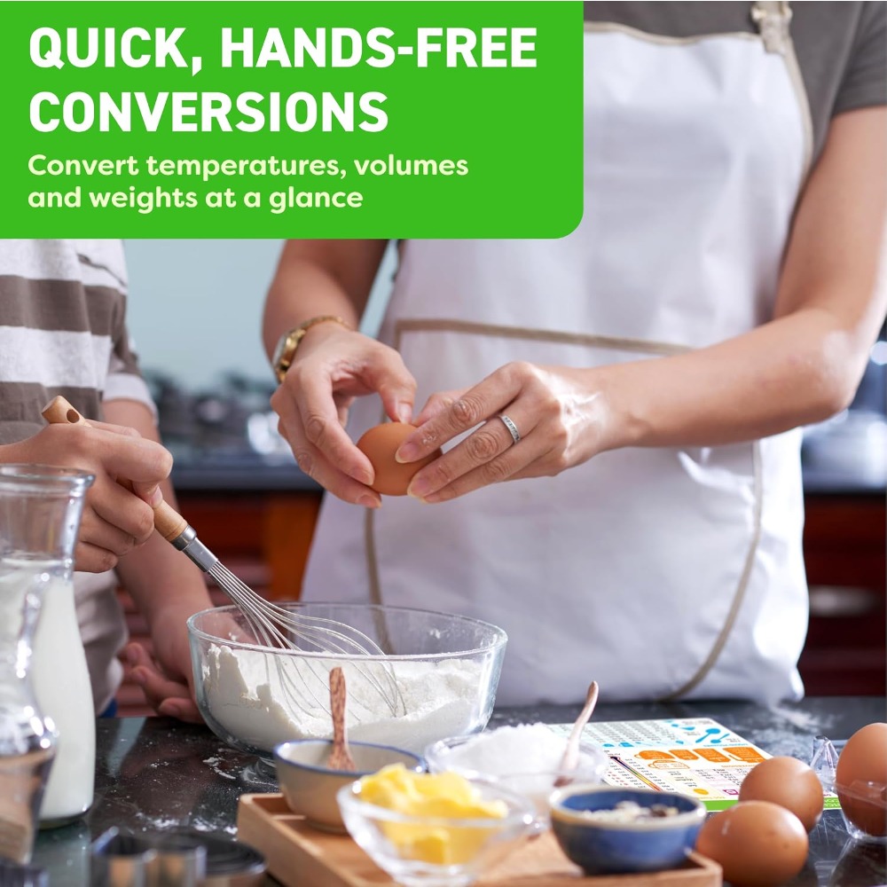 แม่เหล็กตารางแปลงหน่วยการวัดใน - Kitchen Baker บทวิจารณ์และราคา