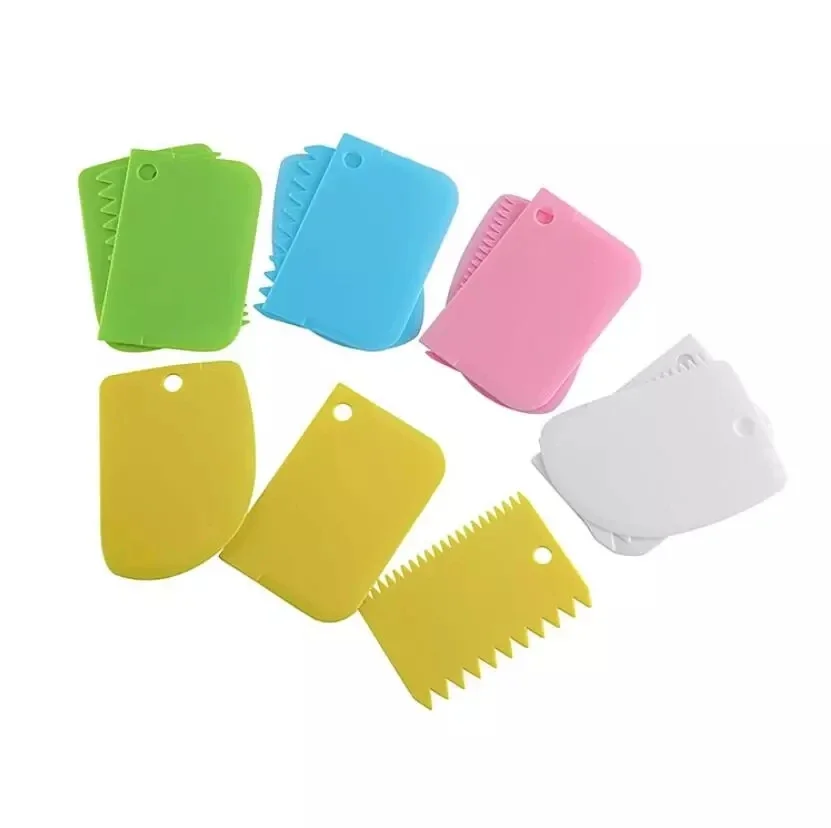 3 ชิ้น/ล็อตครีม Scraper Smooth - Fondant Smoother Set บทวิจารณ์และราคา