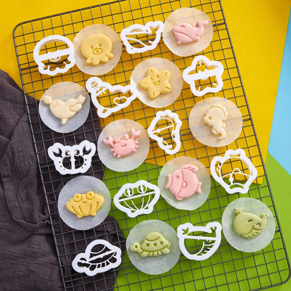 แม่พิมพ์คุกกี้รูปสัตว์ทะเล การ - Kitchen Baking Supplies บทวิจารณ์และราคา