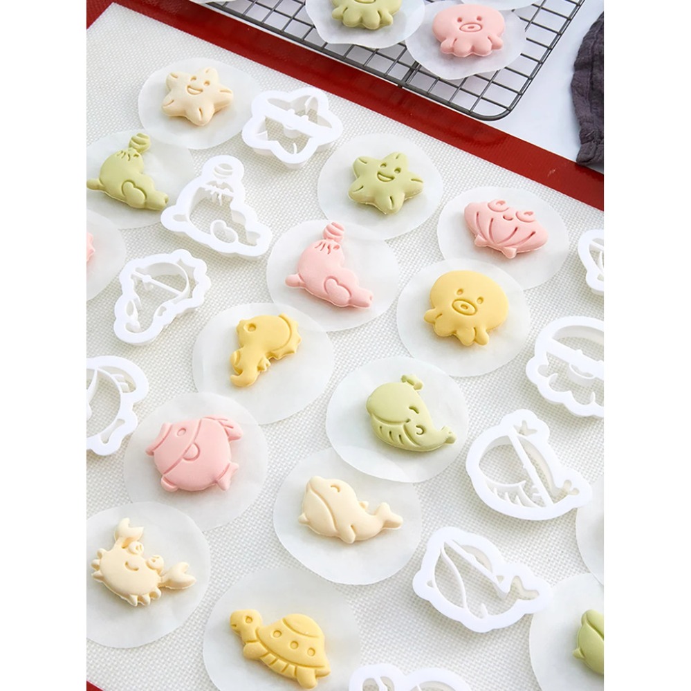 แม่พิมพ์คุกกี้รูปสัตว์ทะเล การ - Kitchen Baking Supplies บทวิจารณ์และราคา