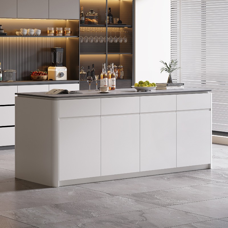ตู้ครัวแบบเกาะกลางห้อง โต๊ะหิน - Kitchen Baking Island บทวิจารณ์และราคา
